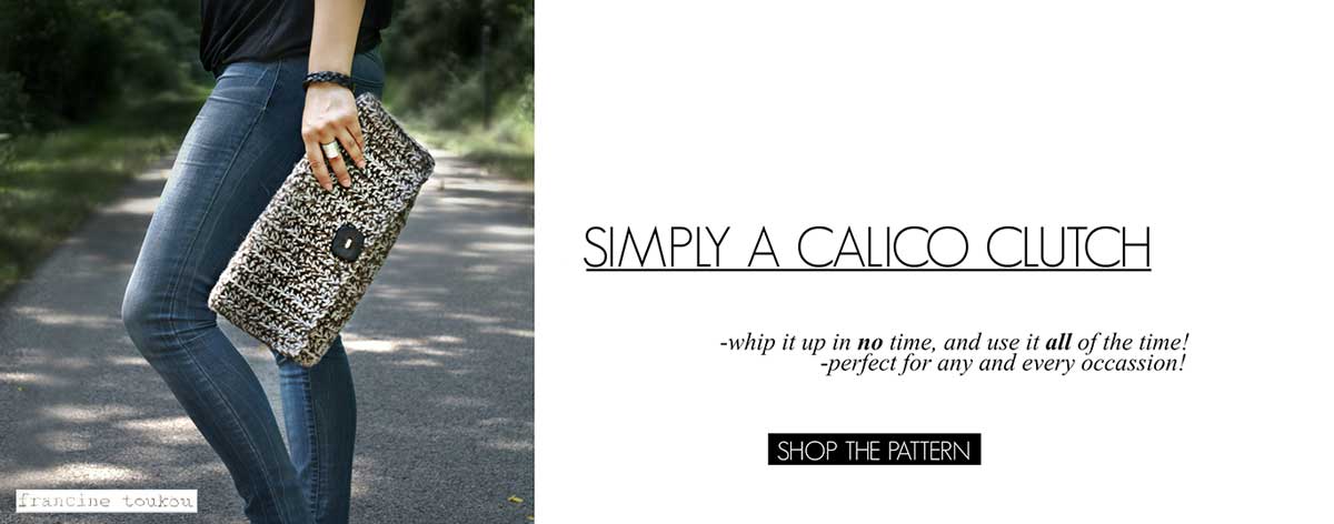 http://www.francinetoukou.com/product/simply-a-calico-clutch/